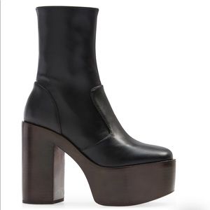 Jeffrey Campbell Black Platform Boots